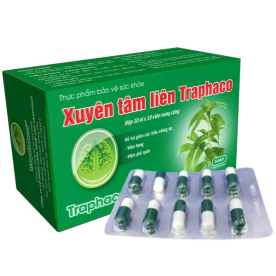 xuyên tâm liên traphaco hộp 100 viên