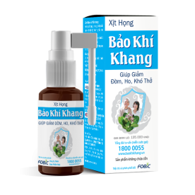 Xịt họng Bảo Khí Khang lọ 30ml