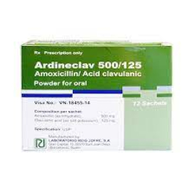 Ardineclav 500/125mg hộp 12g