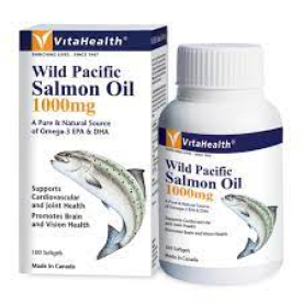 Wild Pacific Salmon Oil lo100vien(VTH)