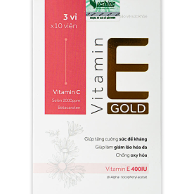 Vitamin e Gold h30vien (VSHINE)