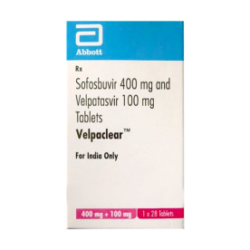 Velpaclear (sofosbuvir 400mg.velpatasvir 100) Abbott