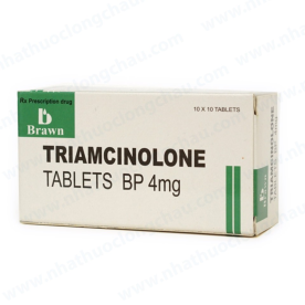 triamcinolone 4mg h10vix10vien