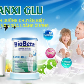 Sữa Biobeta Canxi nano GLU 900g