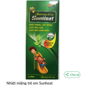 SunHeat nhiet mieng TE lo 100ml (VSHINE)