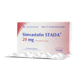 Simvastatin stada 20mg h3vi