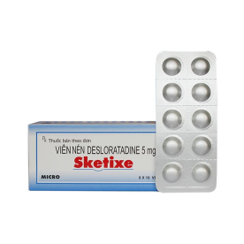 Sketixe desloratadin hộp 60 viên